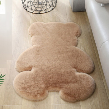 에코라이프 귀여운 곰 모양 바닥 매트(75*105CM) CCH269
