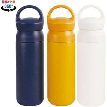 [보틀로만] 칼리프 핸디 파스텔칼라 이중진공 텀블러 500ml