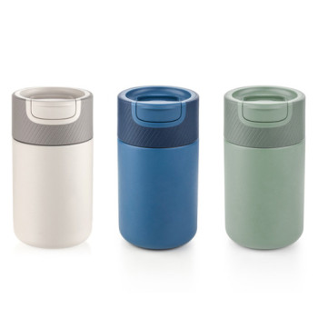 보온 보냉 심플한 디자인 스테인레스 2중 진공 텀블러 400ml