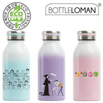 보틀로만 밀키페시카 투톤 이중진공 매직텀블러 350ml