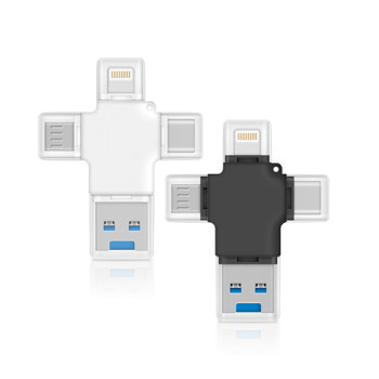 레빗 크로스 3IN1 OTG메모리 (128GB) 아이폰,C타입,안드로이드 사용