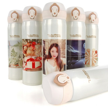 트레킹 초경량 보온보냉 진공텀블러 포토450 (포토전사 텀블러)